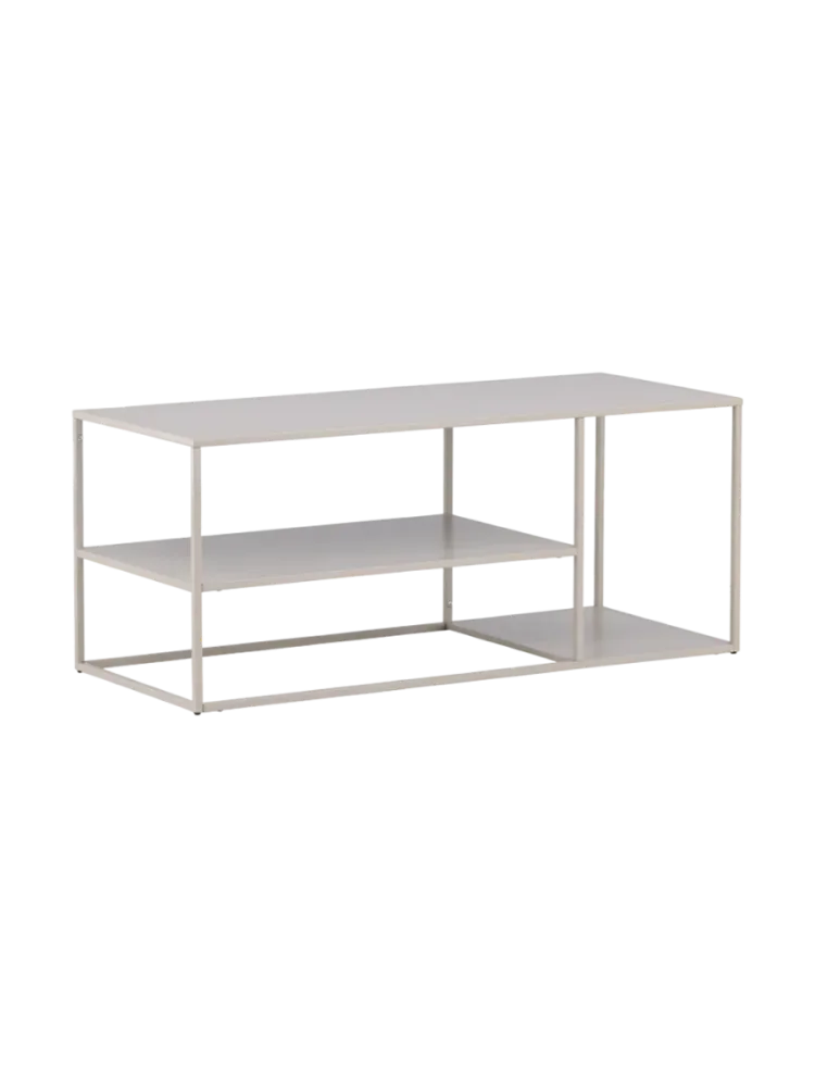 Flexibles Aufbewahrungsmöbel „Staal“ 120 x 50 cm Beige VE DESIGN