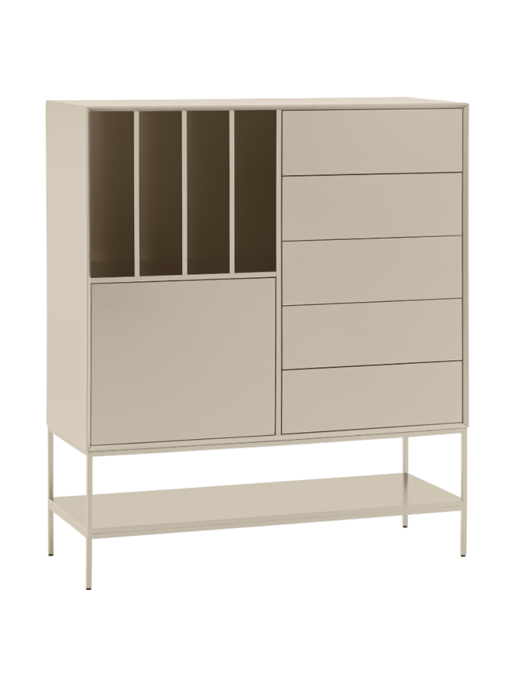 Grosses Design Highboard „Platt“ Teulat