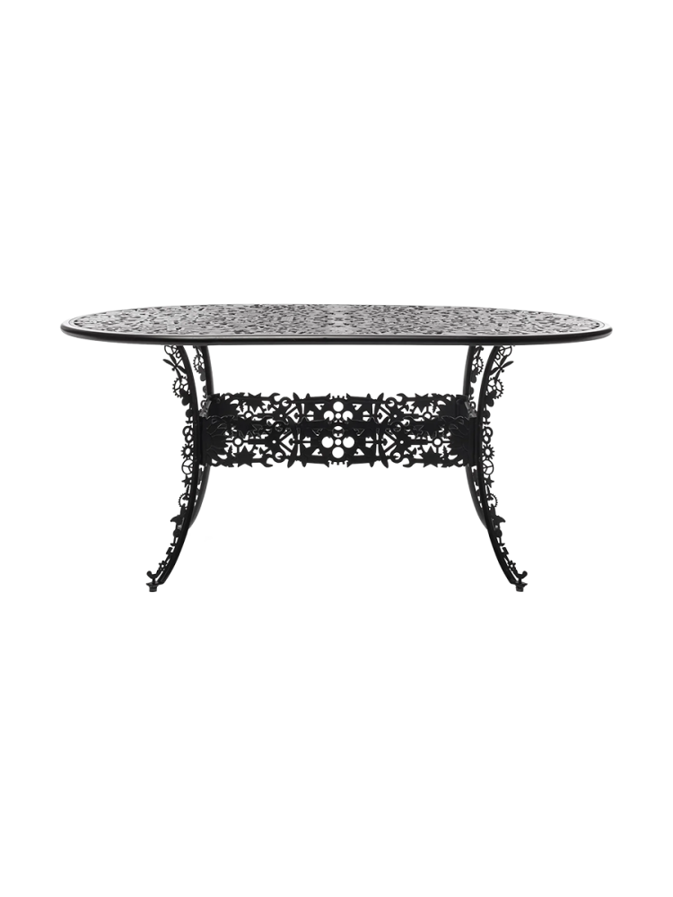 Ovaler Design Gartentisch „Industry“ Seletti