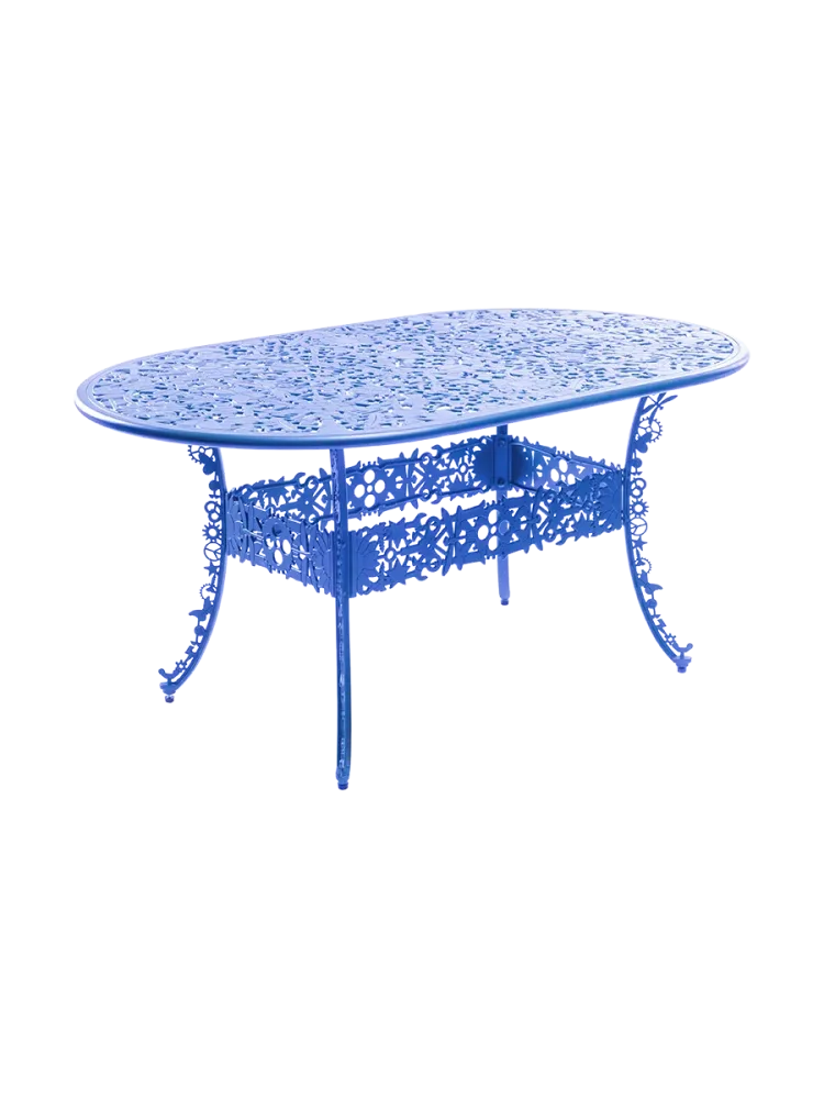 Ovaler Design Gartentisch „Industry“ Seletti