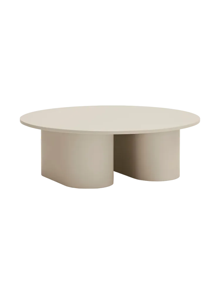Runder Design Couchtisch „Totem“ Ø 110 cm Teulat