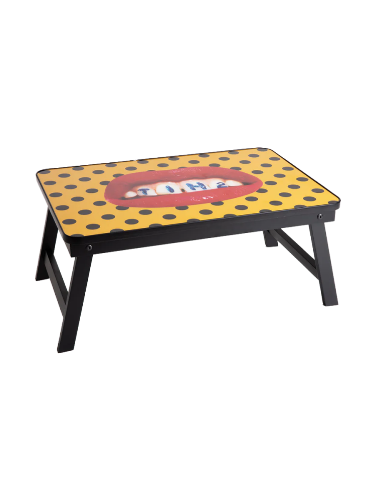 Design Sofa- & Betttablett „Toiletpaper Shit“ Seletti