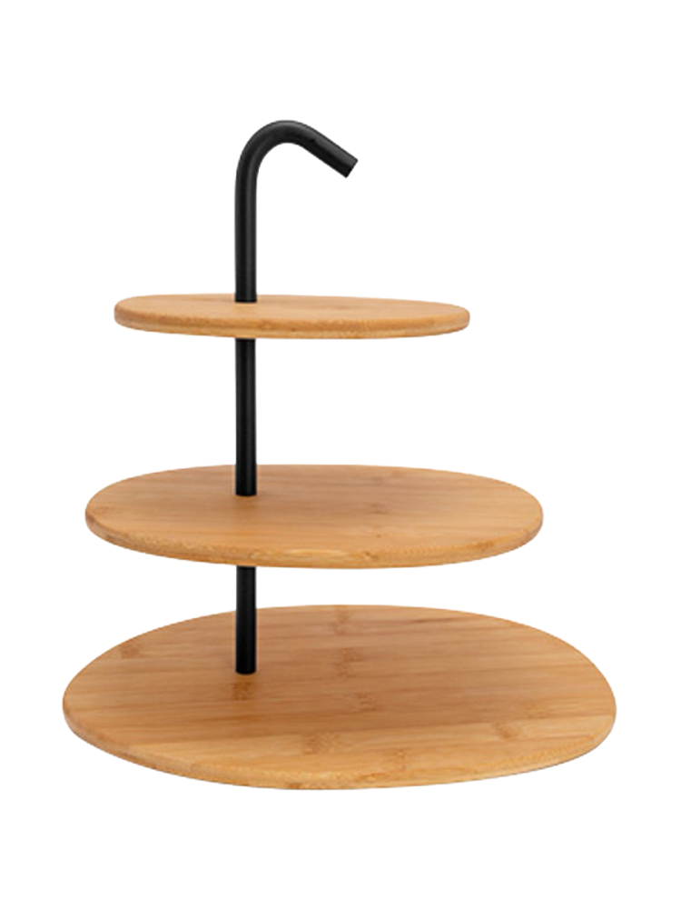 Organisch geformte Etagere „Malawi“, 3-stufig Cosy & Trendy
