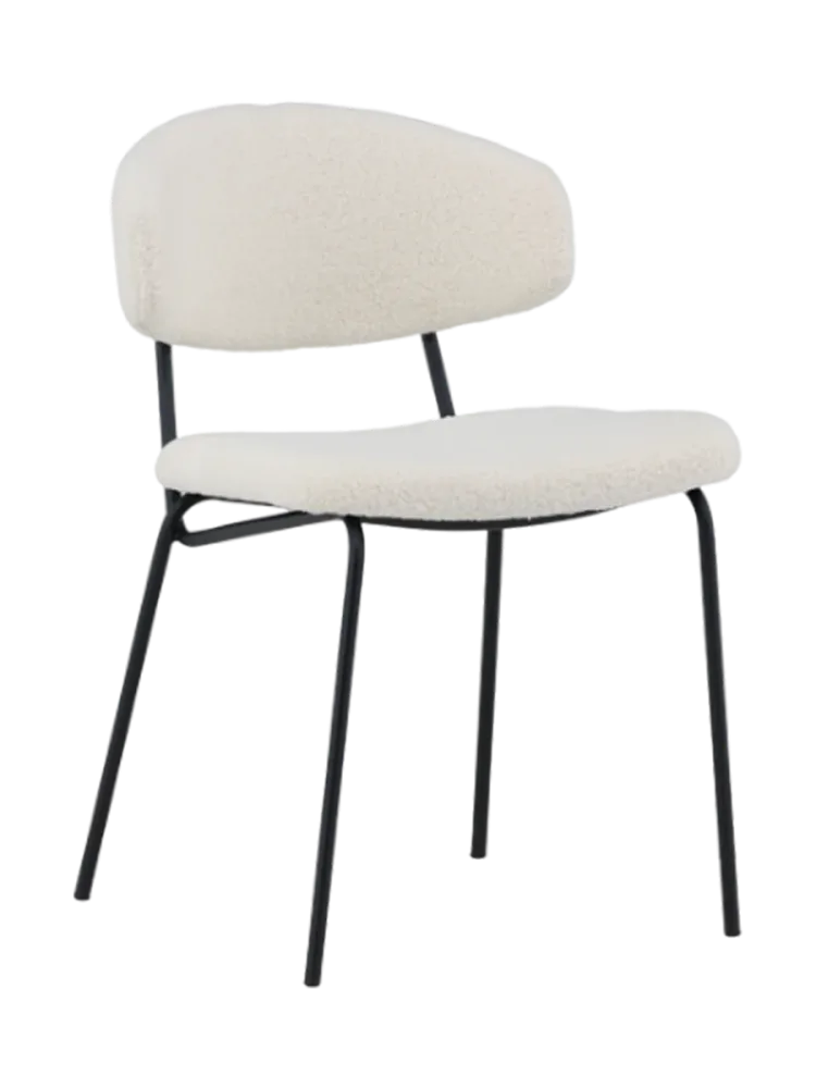 Stuhl 2er-Set Hamn Weiss B 50 cm - Stuhl 2er-Set