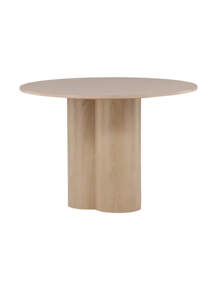 Esstisch Olav Braun Holz B 110 cm - Farbe: Hellbraun - Material: Eiche - Esstisch