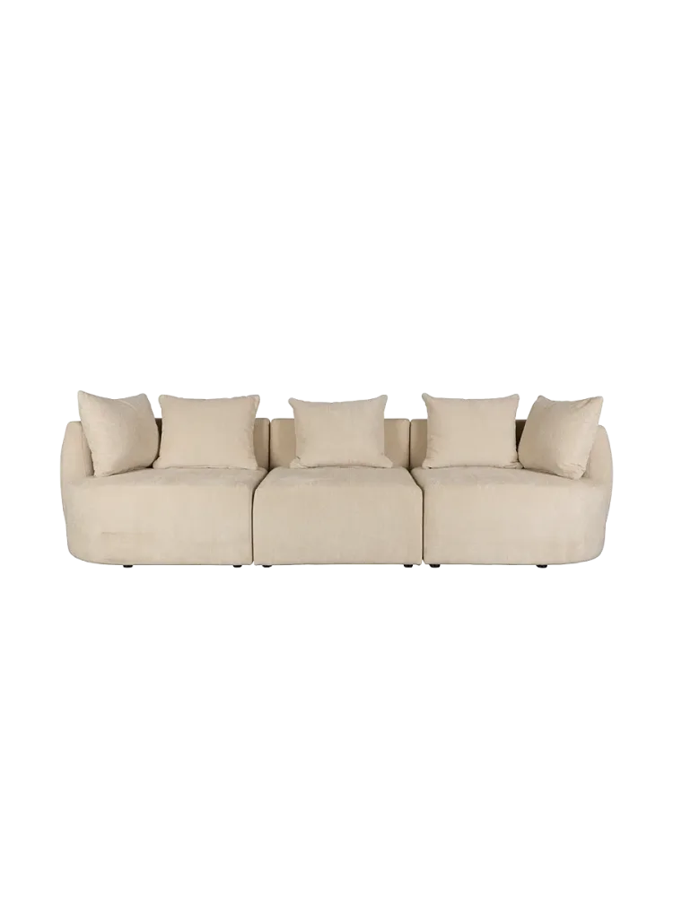 4.5 Sitzer Design Sofa „Rocca“ Dutchbone
