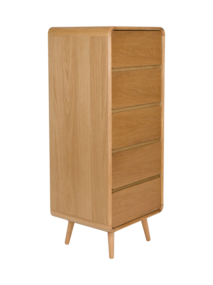 Massivholz Design Kommode „Rise“ Zuiver