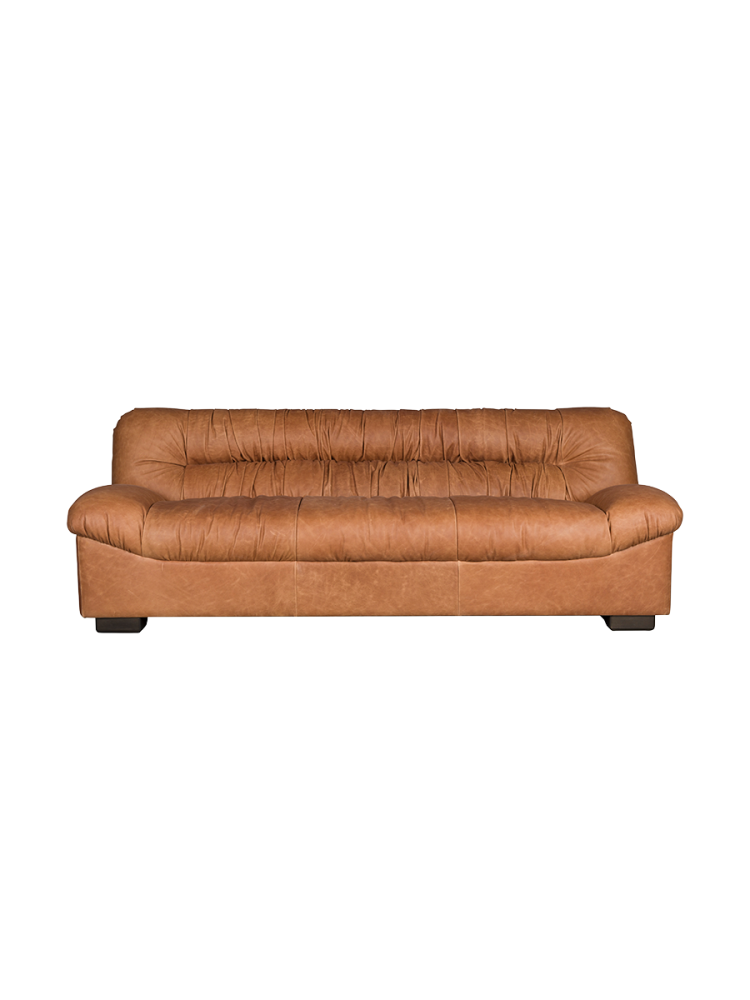 Echtleder 3-Sitzer Design Sofa „Douglas“ Dutchbone