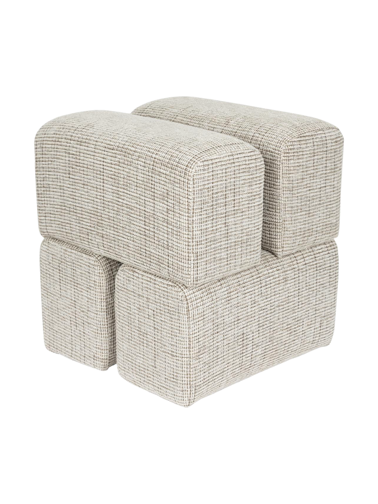 Design Hocker „Staple“ White Label by Bloomingloft