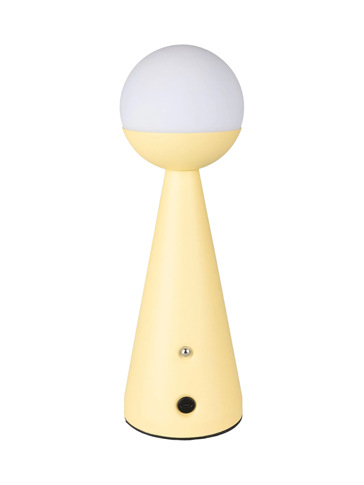 Wiederaufladbare & kabellose Design Tischlampe „Bello“ Zuiver
