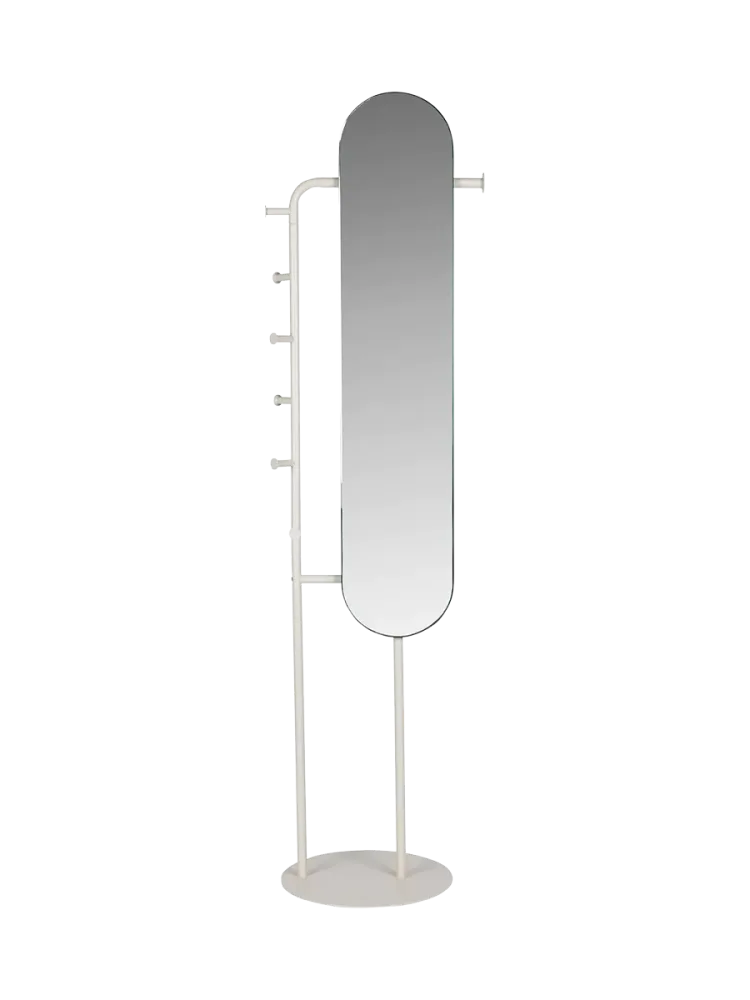 Design Spiegel und Garderobenständer „Vero“ Zuiver