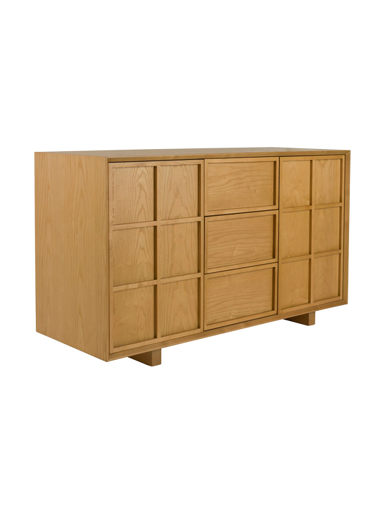 Massives Design Sideboard „Raster“ Zuiver
