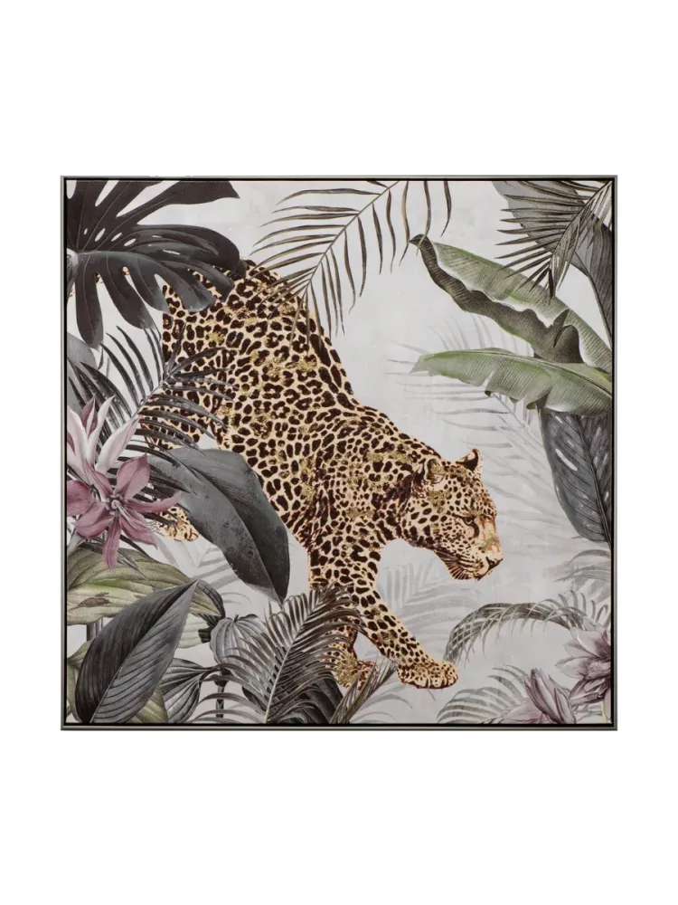 image LAND Bild Leopard im Dschungel 2  | Schubiger Möbel
