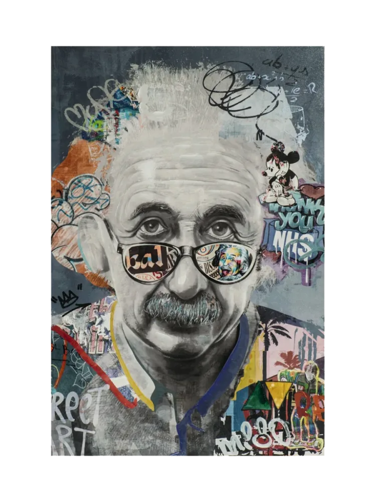image LAND Bild Pop Art Albert Einstein  | Schubiger Möbel