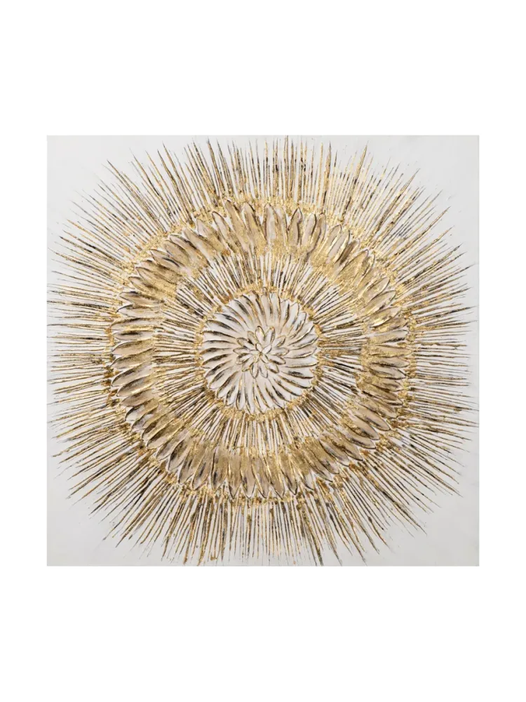 image LAND Bild Mandala Goldzauber Gelb | Schubiger Möbel