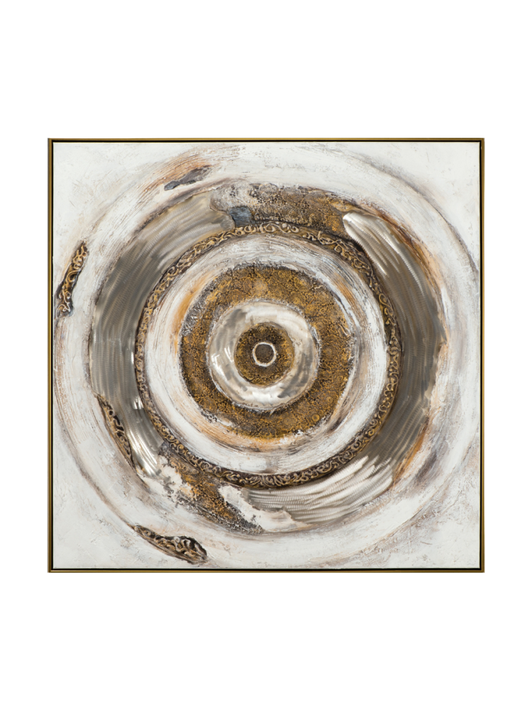 image LAND Bild Goldene Meditation Gelb | Schubiger Möbel