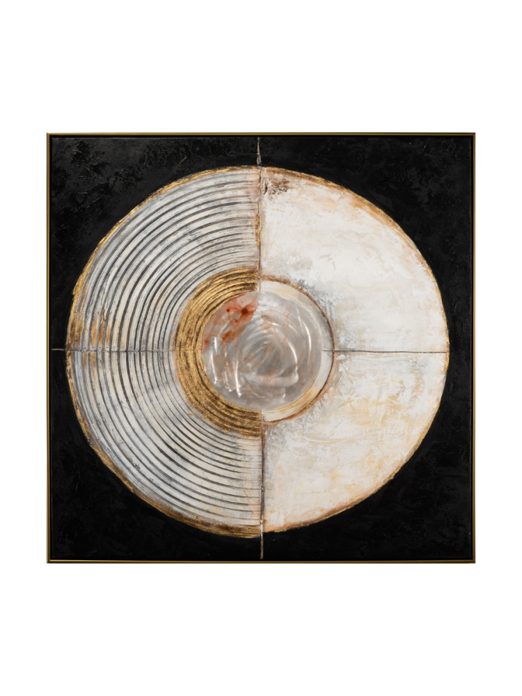 image LAND Bild Moderne Meditation Mehrfarbig | Schubiger Möbel