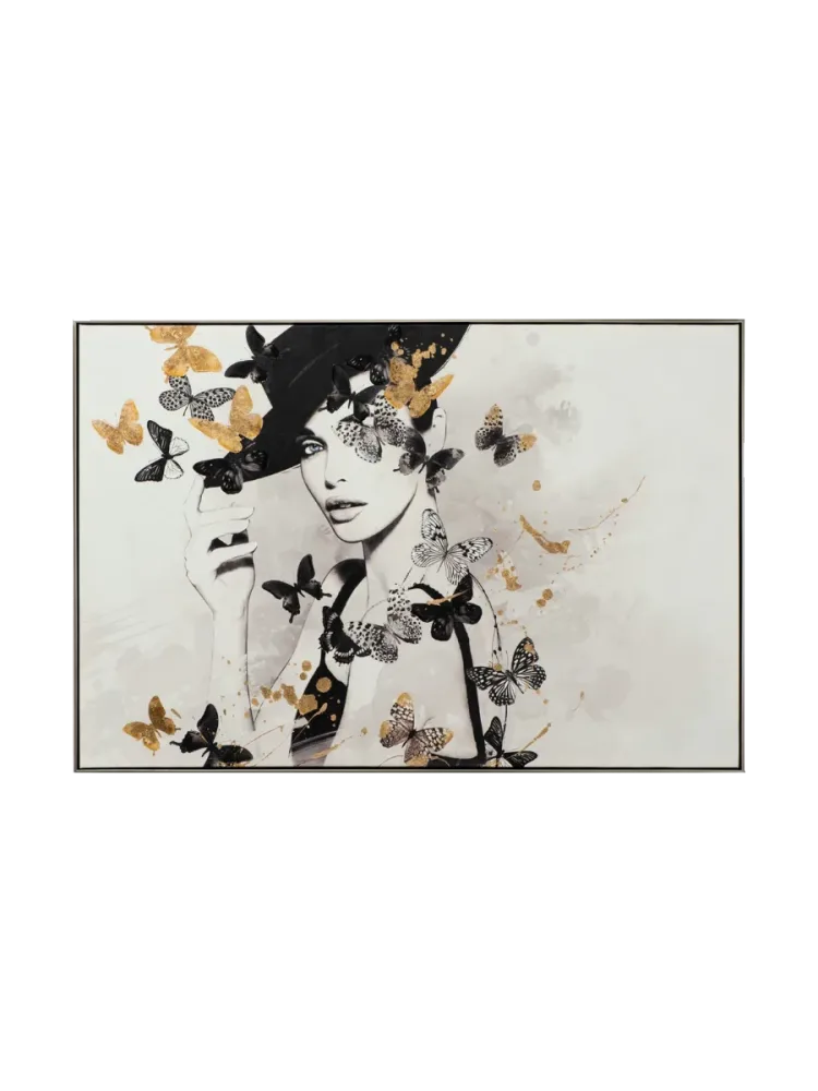 image LAND Bild Butterfly Beauty Mehrfarbig | Schubiger Möbel