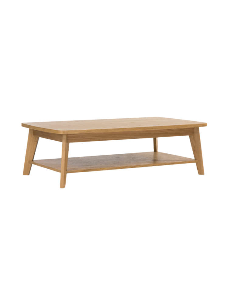Rechteckiger Couchtisch „Kensal“ aus massivem Eichenholz MR.WOOD