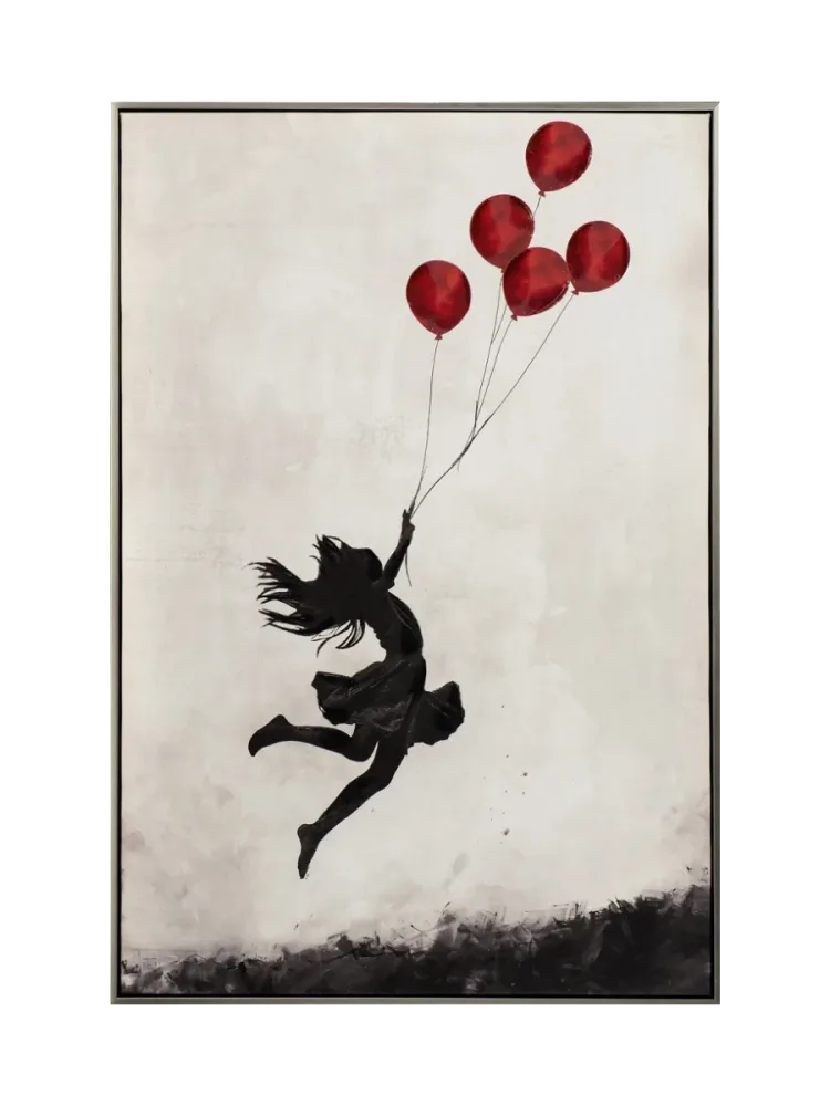 image LAND Bild Jumping Ballon Girl  | Schubiger Möbel
