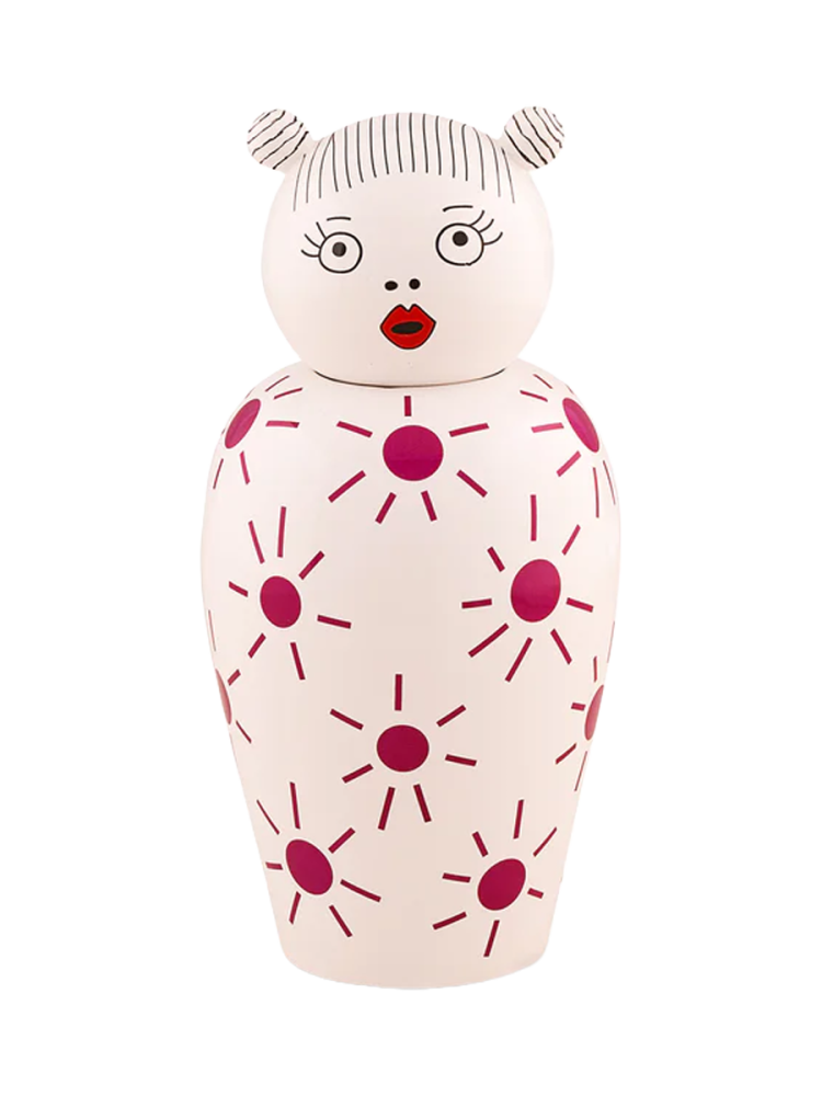 Canopie Design Deckelvase „Lula“ aus Porzellan Seletti