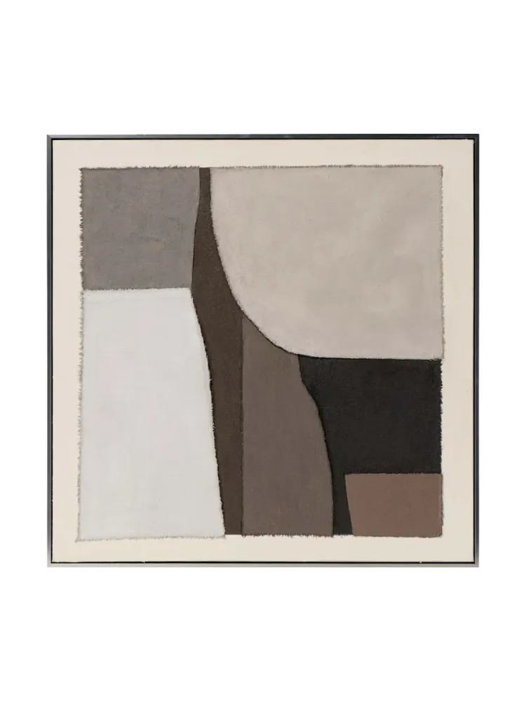 image LAND Bild Brown Geometry 2  | Schubiger Möbel