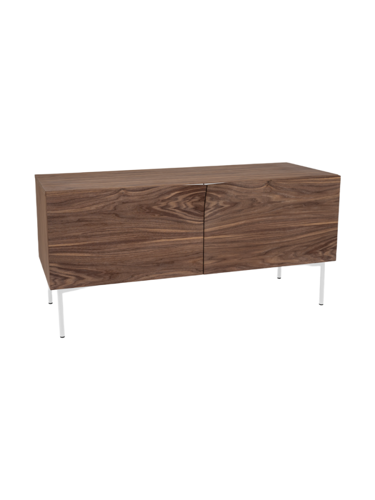 Woodman Sideboard Kommode mit Holzfurnier aus Nussbaum, Breite 120 cm, FSC