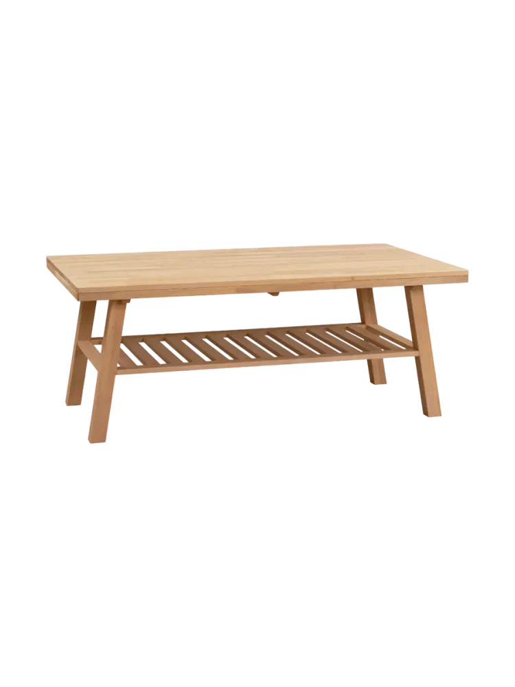 Massivholz Couchtisch „Brooklyn“ 130 x 75 cm Rowico