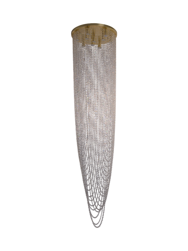 Exklusive Design Decken- und Hängelampe „Swoop“ Searchlight