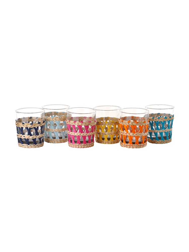 Design Tumblerglas Set „Reed“ (6 Stück) Pols Potten