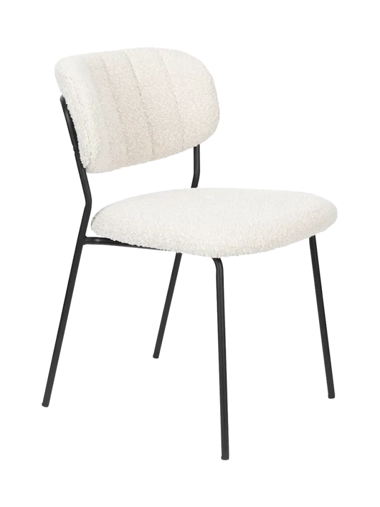 Hochwertiger Esszimmerstuhl „Jolien“ White Label by Bloomingloft