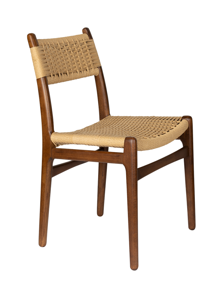 Massivholz Design Stuhl „Cecile“ Dutchbone