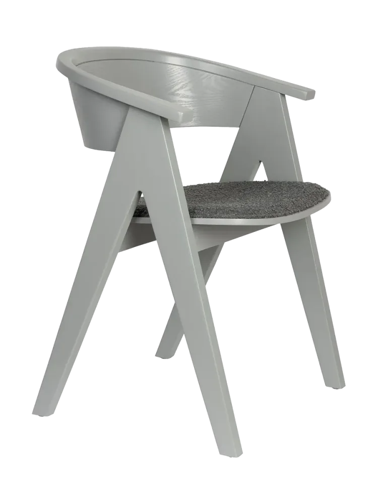 Massivholz Design Armlehnstuhl „NDSM“ Zuiver