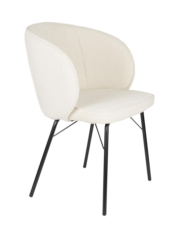 Hochwertiger Esszimmerstuhl „Joa“ White Label by Bloomingloft