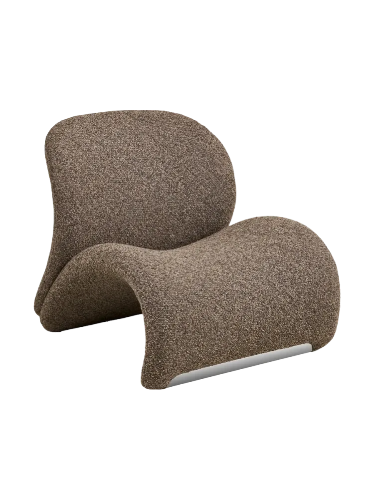 Design Loungesessel „Sofia“ Braun Chosen by Bloomingloft