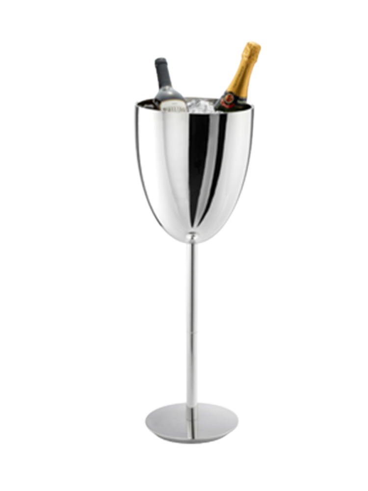 Design Champagnerkühler „Monaco“ mit Standfuss Philippi