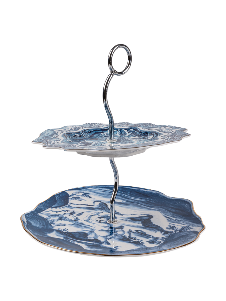 Design Etagere „Classics on Acid“ aus Porzellan Seletti