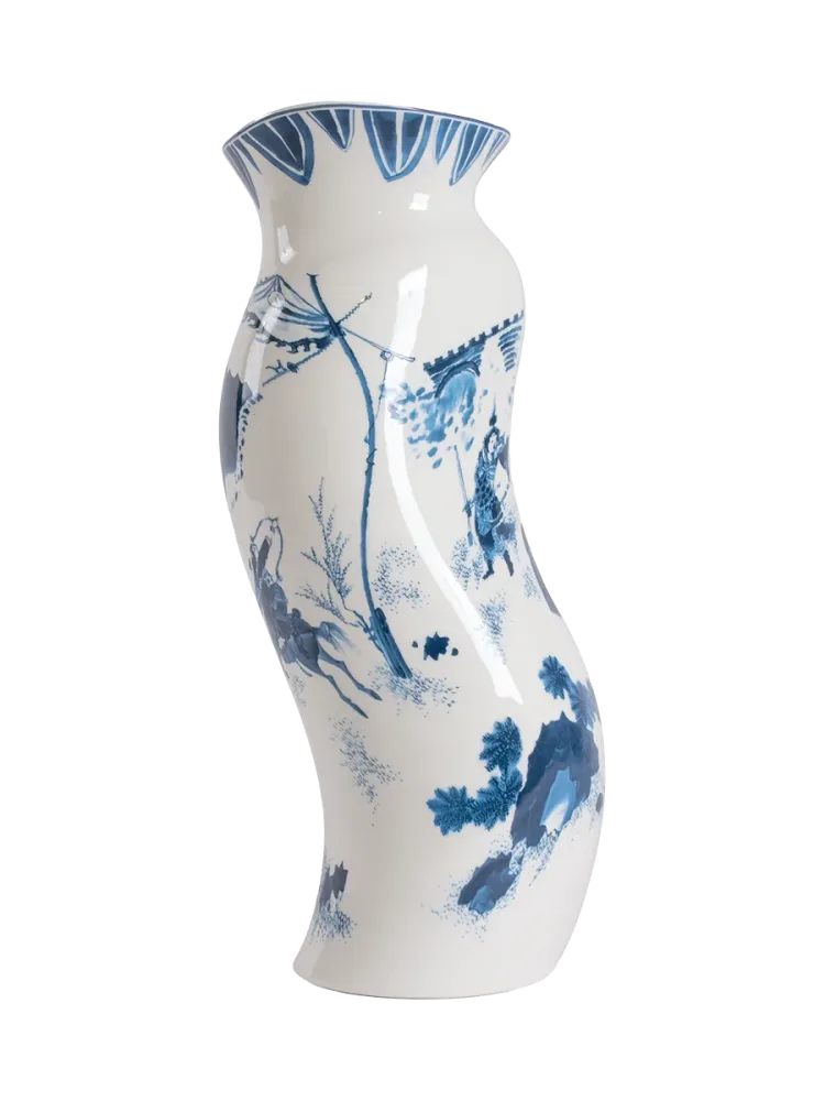 Design Vase „King Wen“ aus Porzellan Seletti