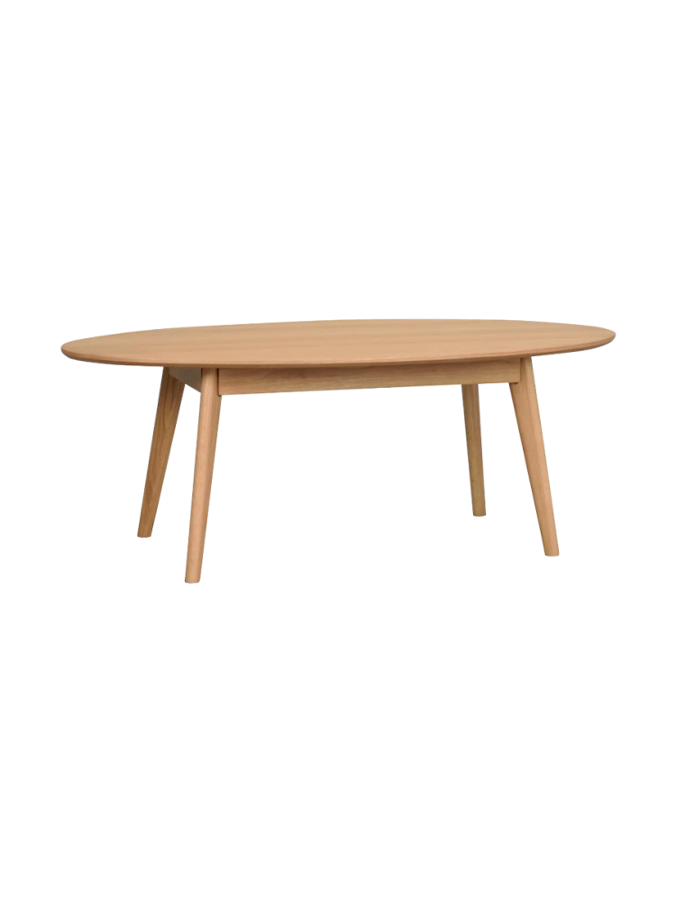 Ovaler Couchtisch „Yumi“ 130 x 65 cm Rowico