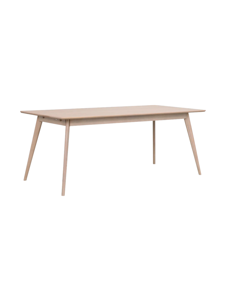Ausziehbarer Esstisch „Yumi“ 190-280 x 90 cm - Eiche gebleicht Rowico