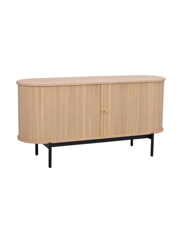 Design Sideboard „Haddington“ 142 x 71 cm - Natur Rowico