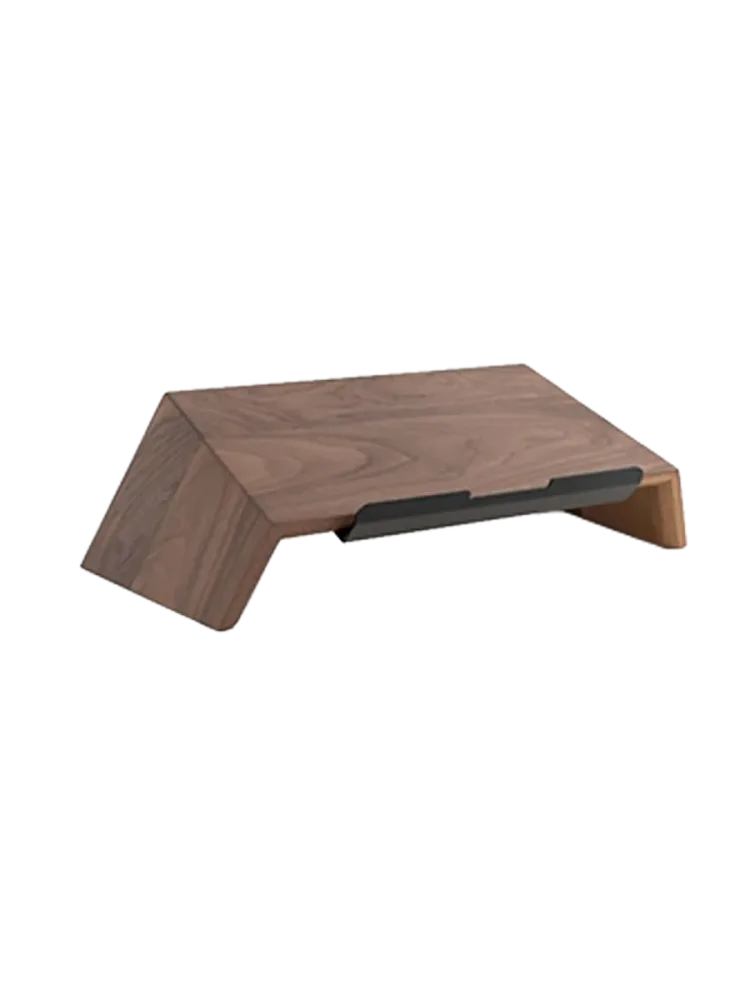 Laptopständer „Wooden“ aus Massivholz Nussbaum Natural Oakywood