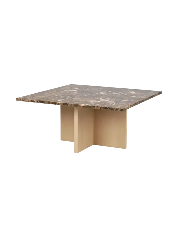 Hochwertiger Marmor Couchtisch „Brooksville“ 90 x 90 cm Rowico