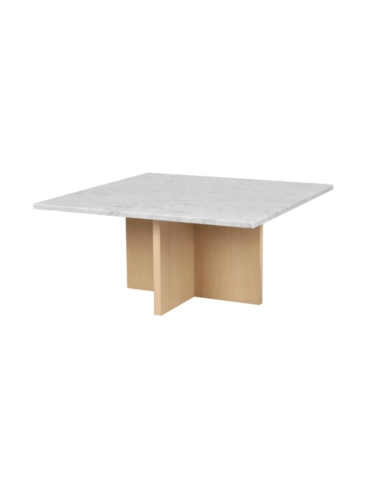 Hochwertiger Marmor Couchtisch „Brooksville“ 90 x 90 cm Rowico