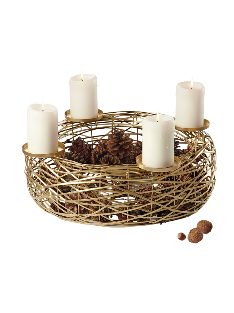Design Adventskranz „Boschendal“ Ø 54 x 17 cm Philippi