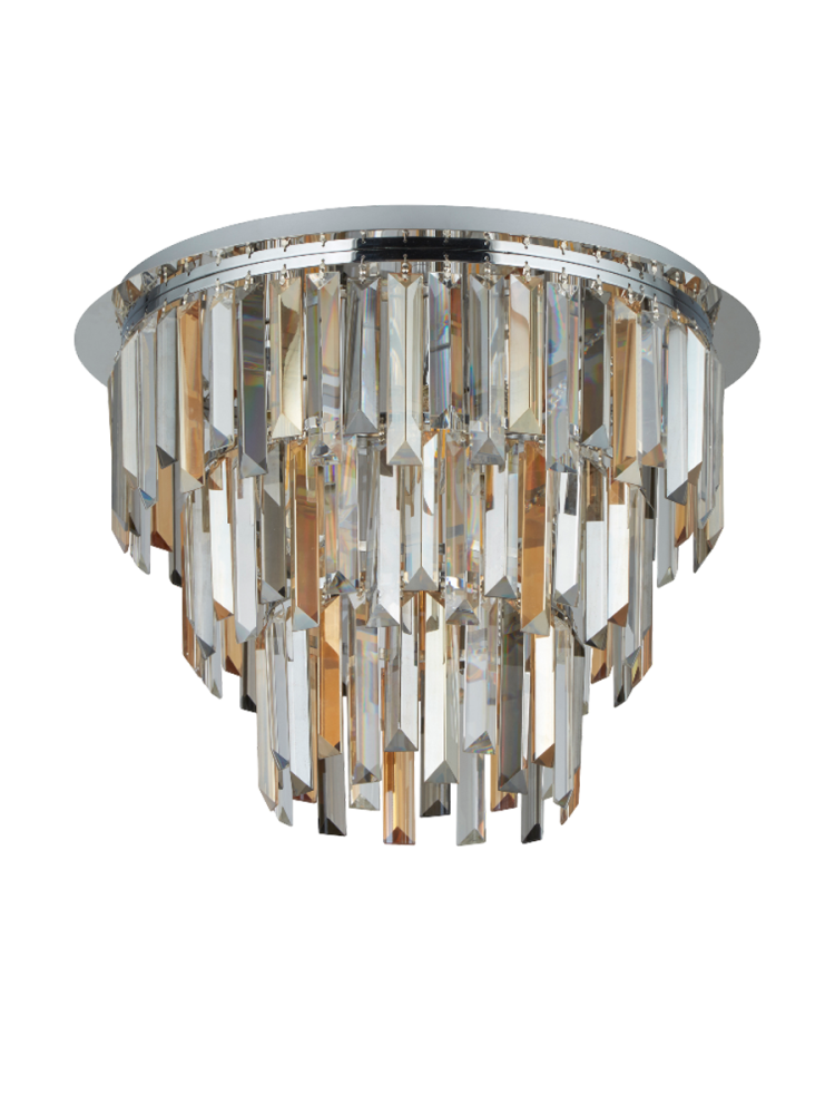 Luxuriöse, dimmbare Deckenlampe „Clarissa“ - 5 flammig Searchlight