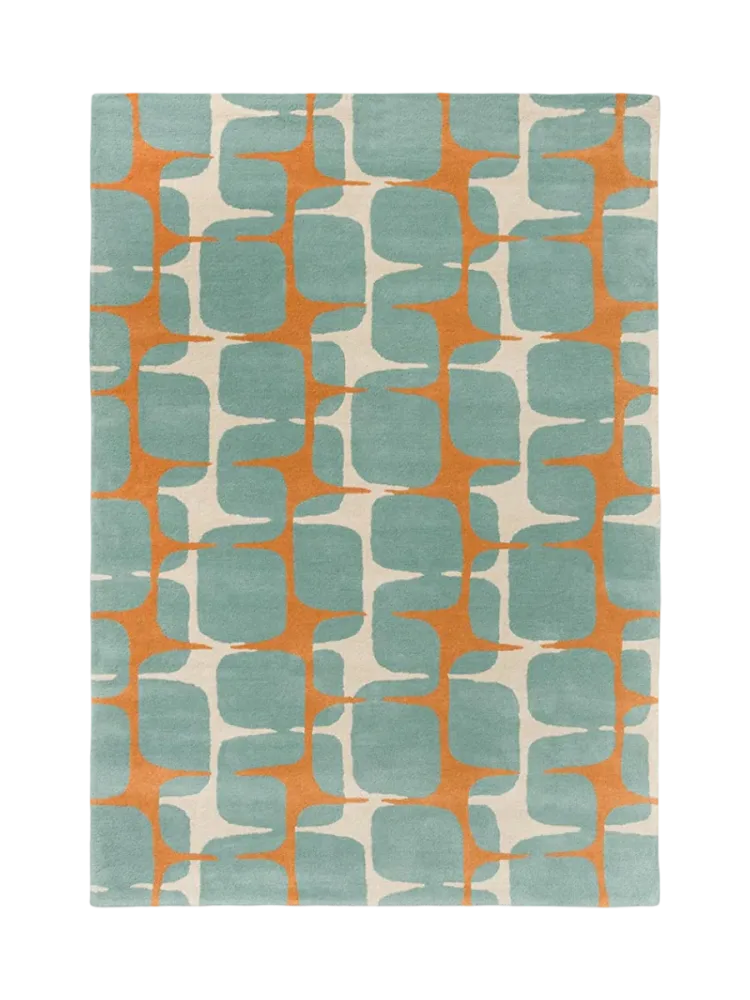 Designer Wollteppich „Going Lohko“ - handgetuftet SCION