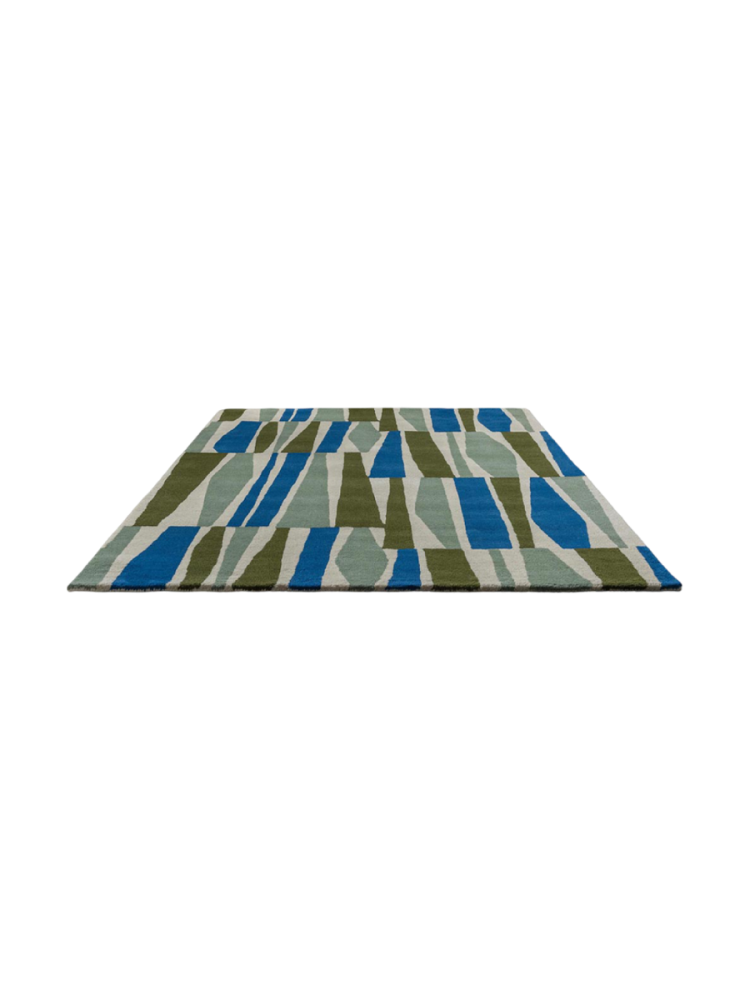 Designer Wollteppich „Saku Olive“ - handgetuftet SCION