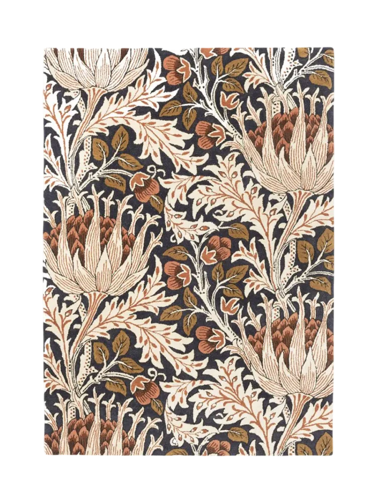 Designer Teppich „Artichoke“ - handgetuftet, aus 100% reiner Schurwolle Morris & Co
