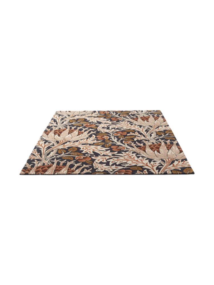 Designer Teppich „Artichoke“ - handgetuftet, aus 100% reiner Schurwolle Morris & Co